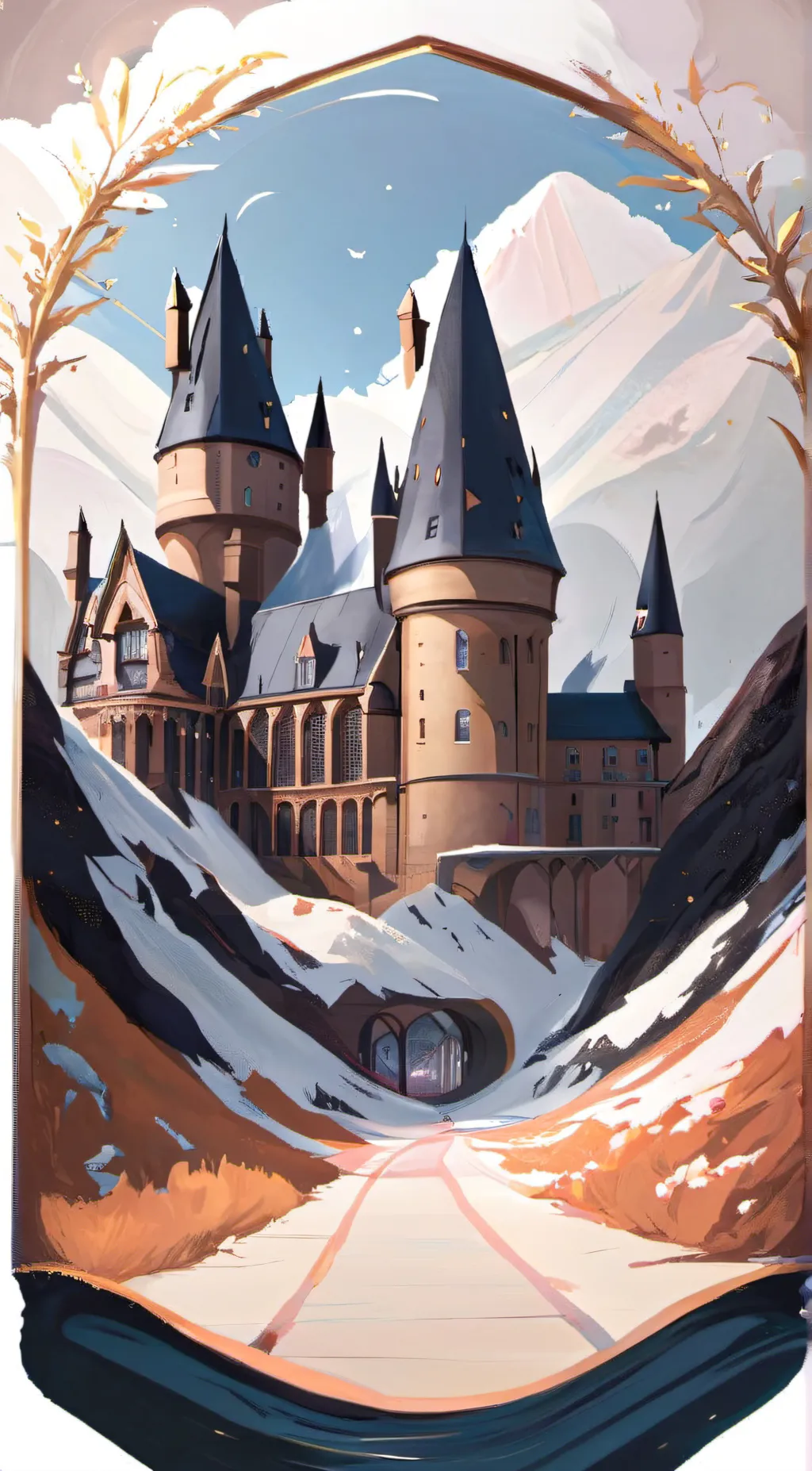 ai character: ~Hogwarts~ background