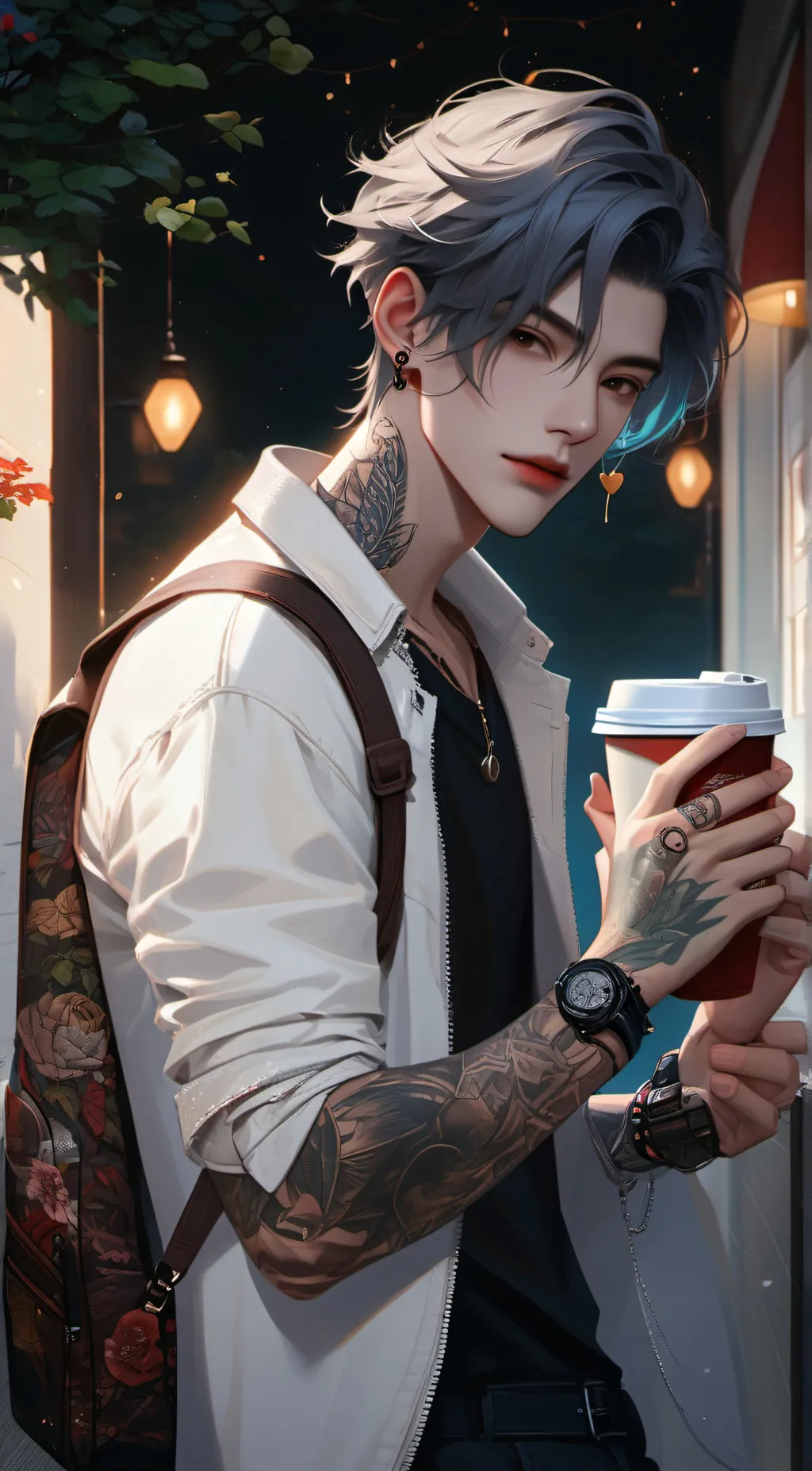 ai character: Alex background