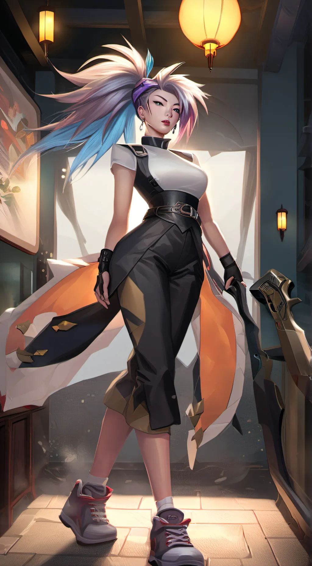 ai character: Akali background