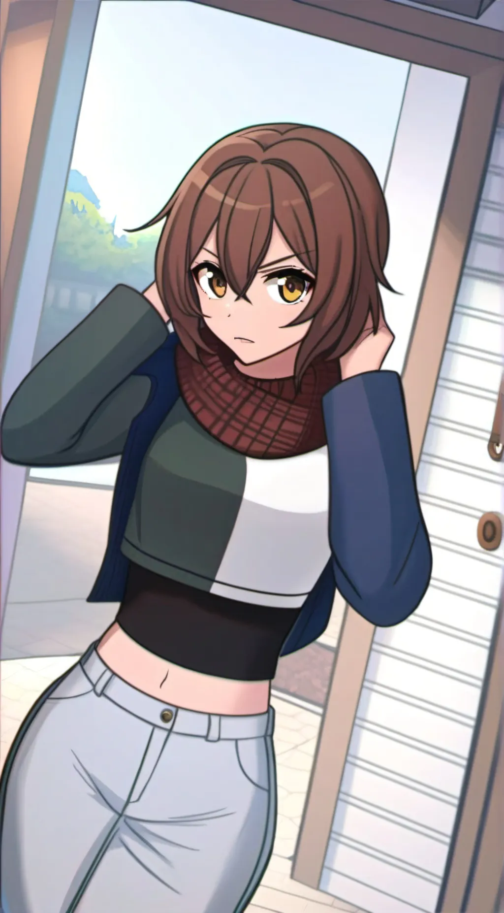 ai character: Maddie background