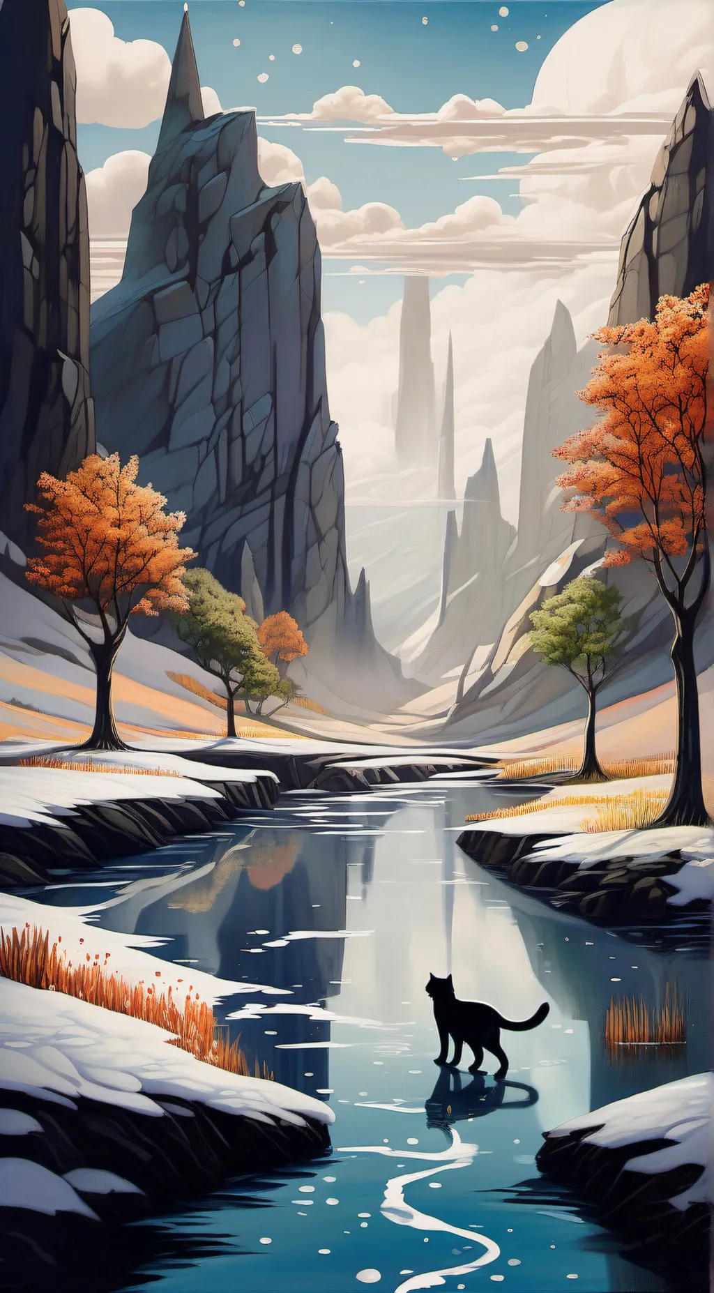 ai character: Another Four stars background