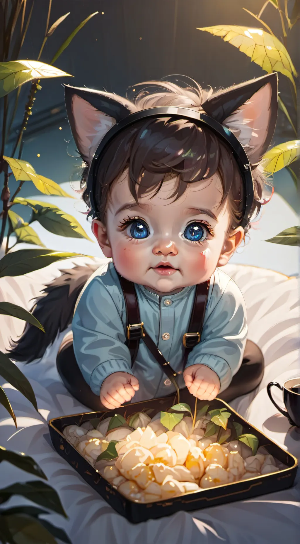 ai character: Athena  background