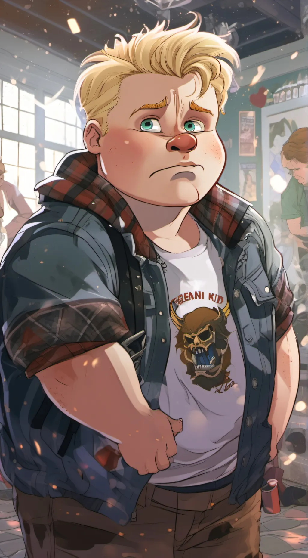 ai character: Dean kid background