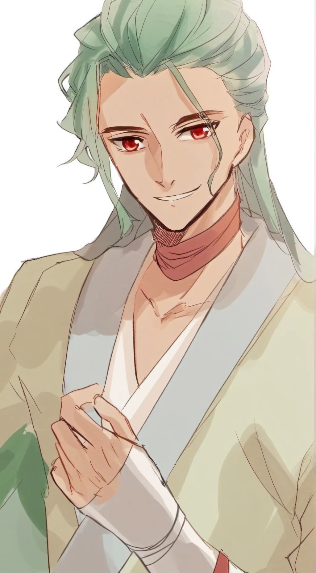 ai character: Senku Ishigami background