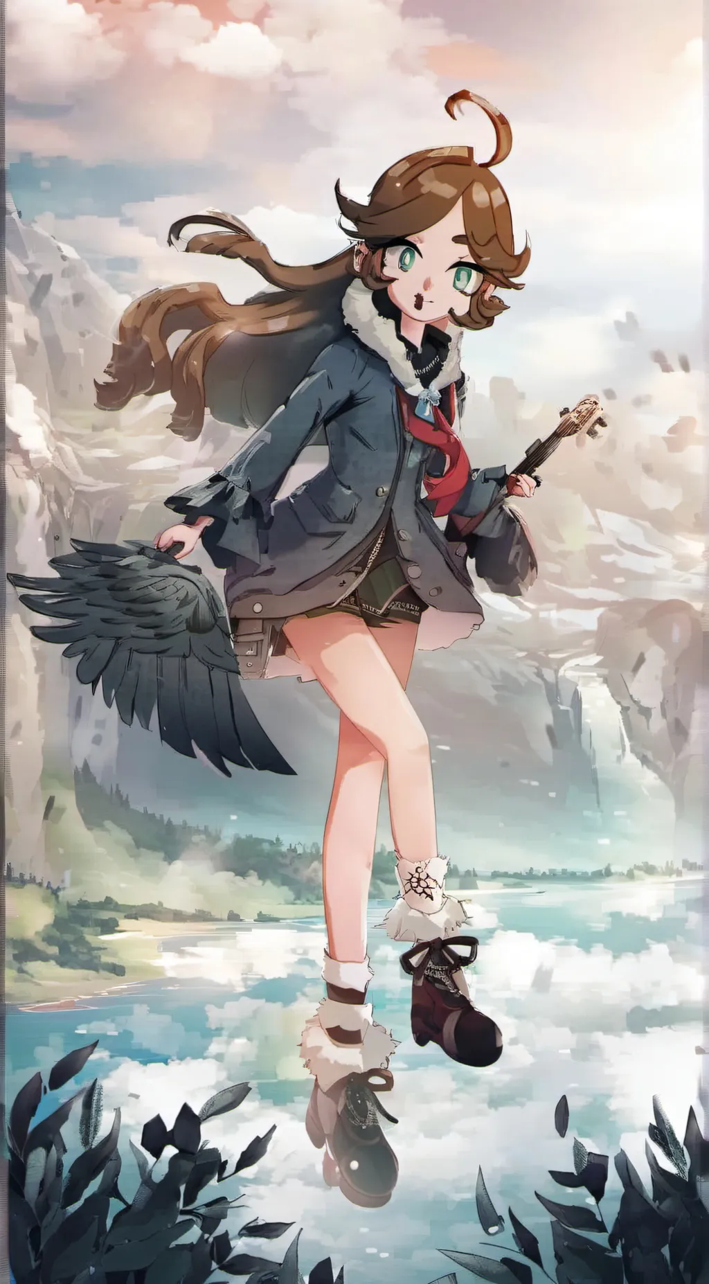 ai character: Ana Wii background