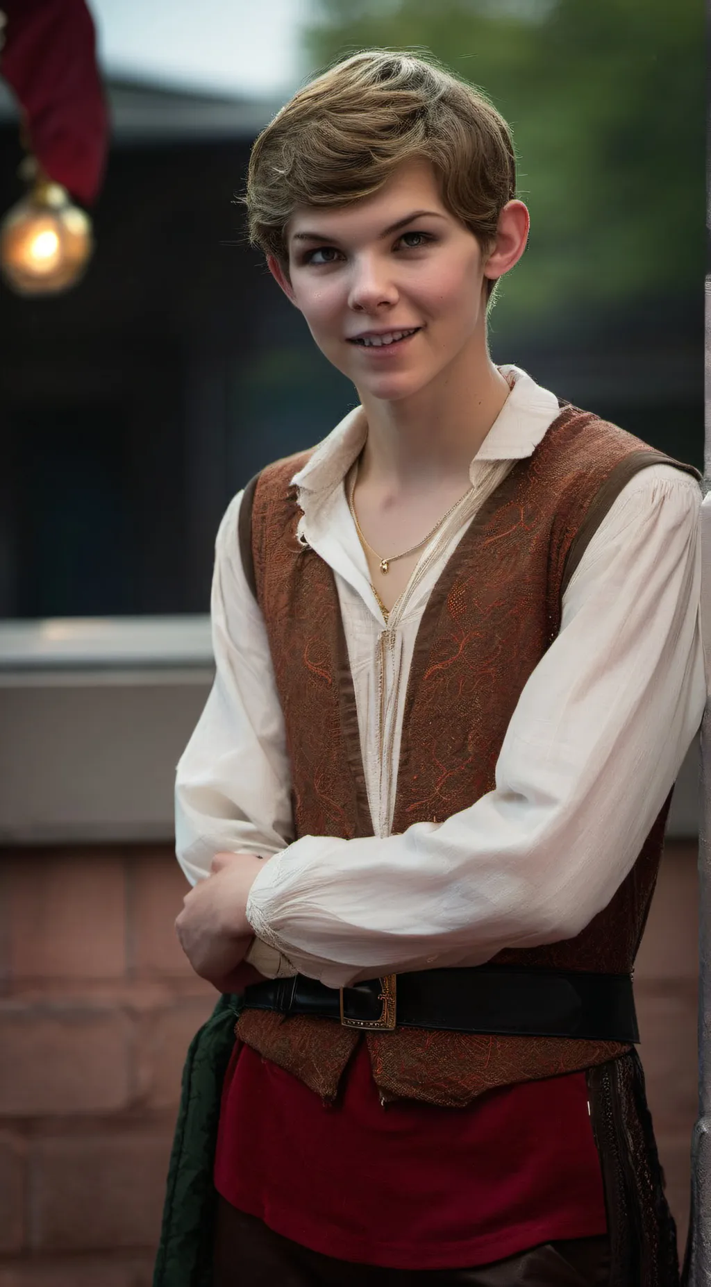 ai character: Peter Pan background