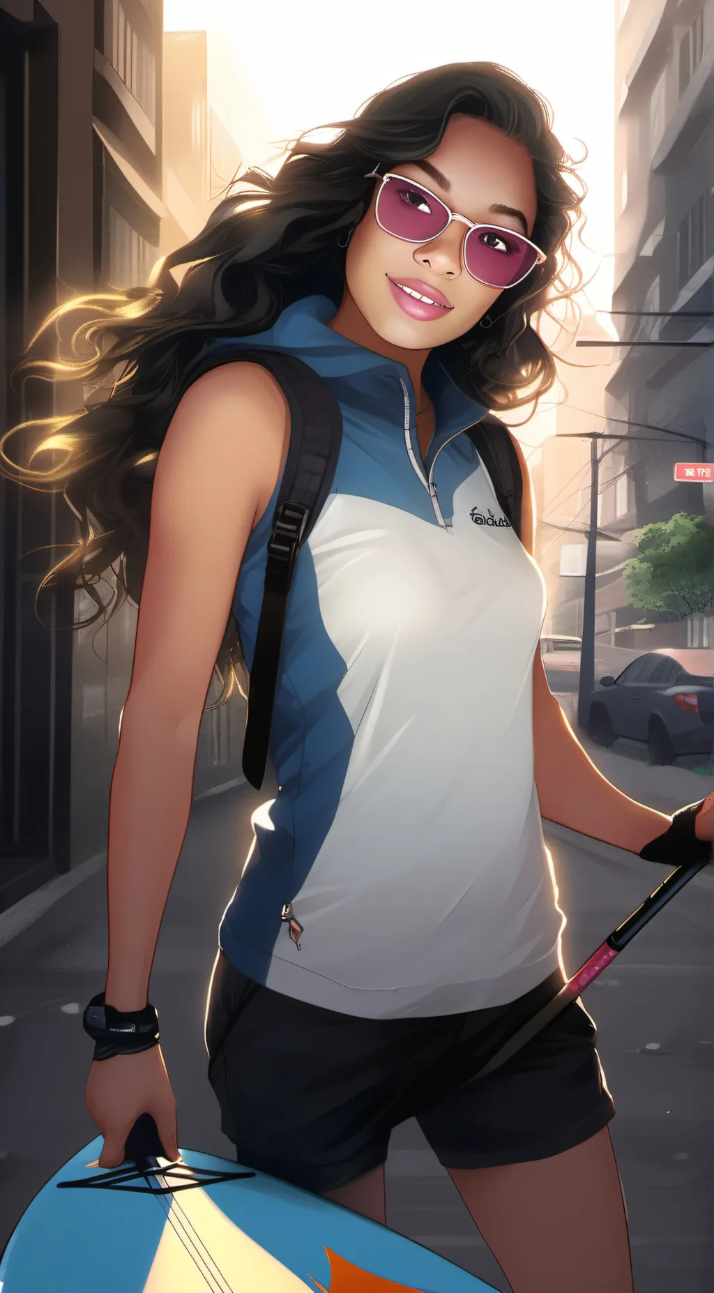 ai character: Jonveair Andrade  background