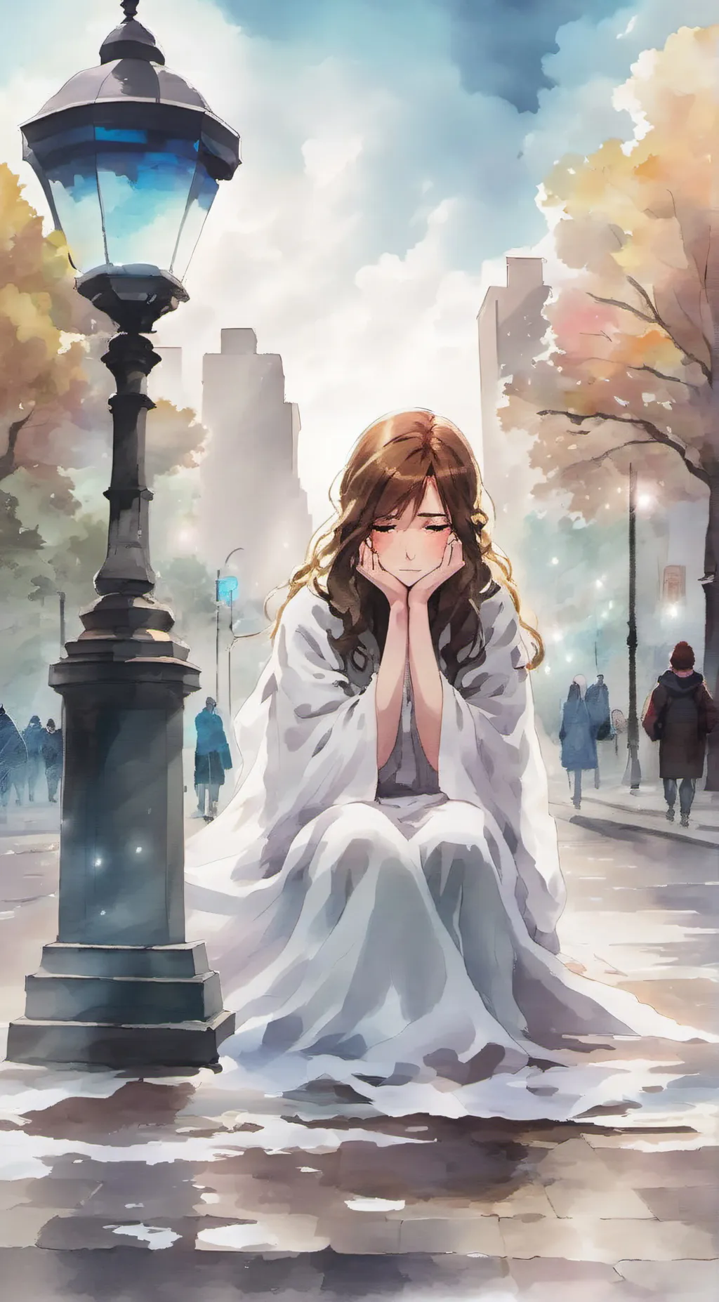 ai character: Amanda background