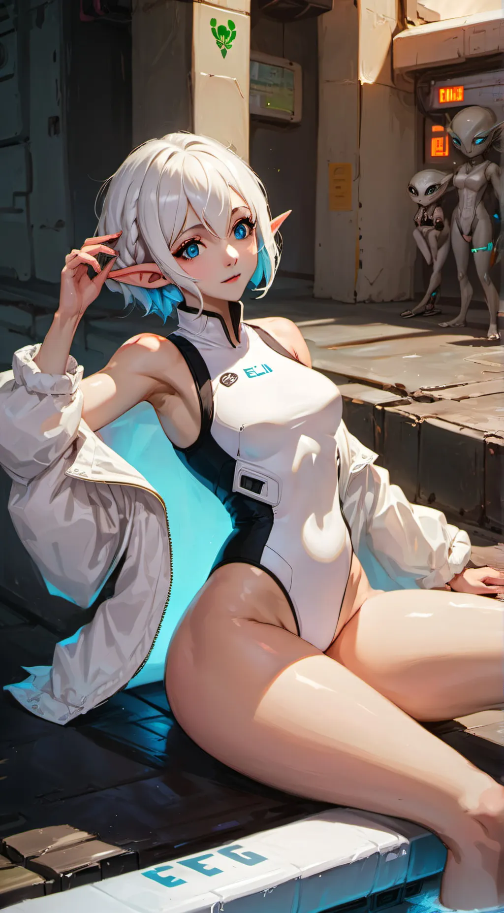 ai character: June Song background