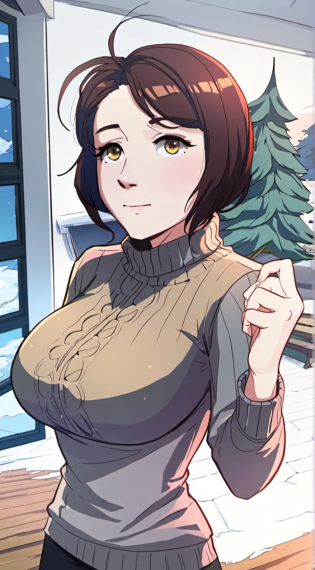 ai character: Aria background
