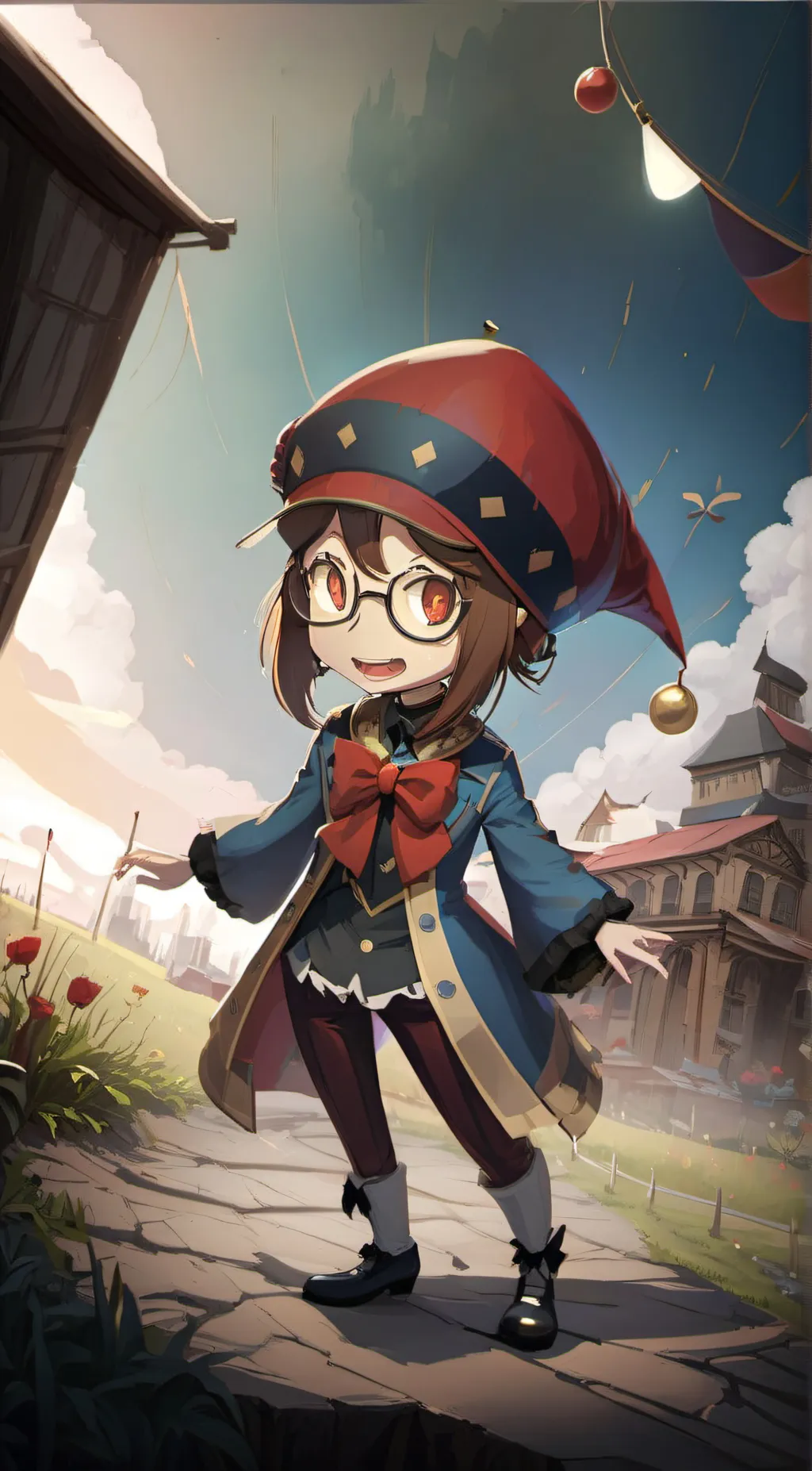 ai character: pomni and jax background