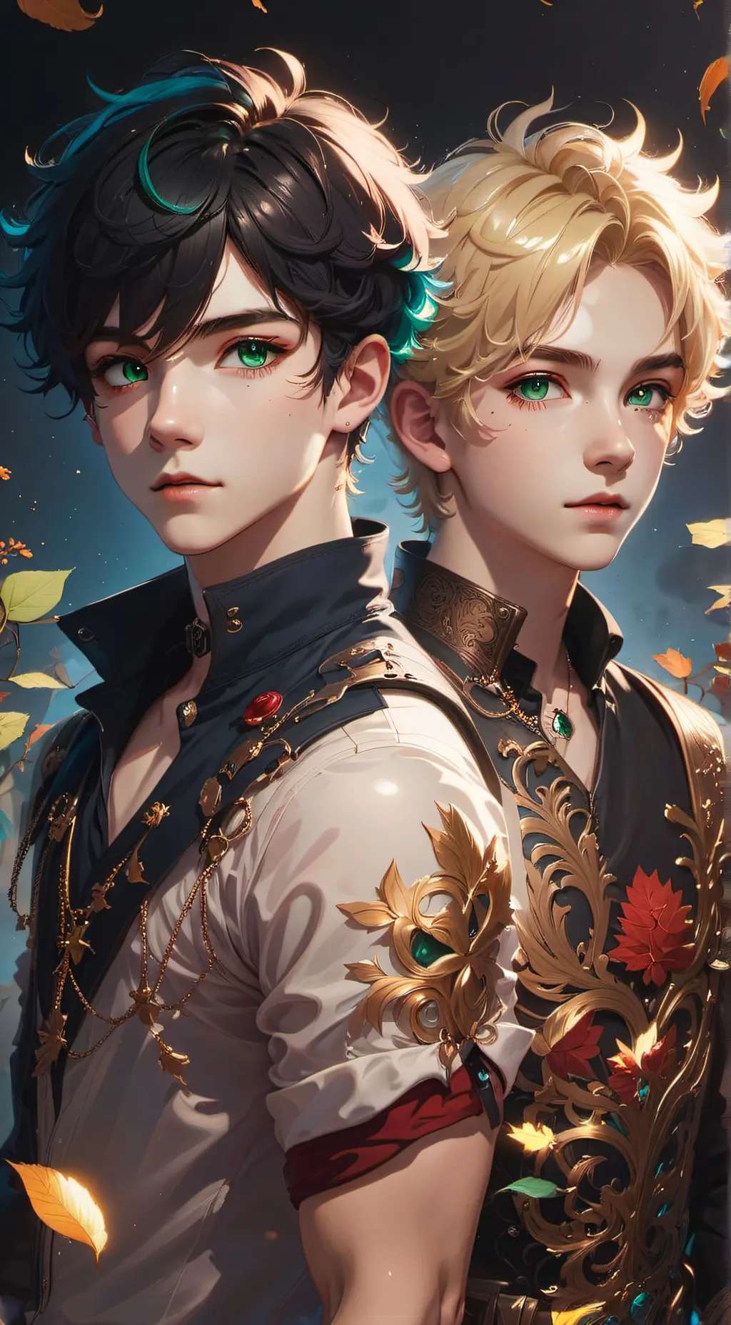ai character: Max and Ace background