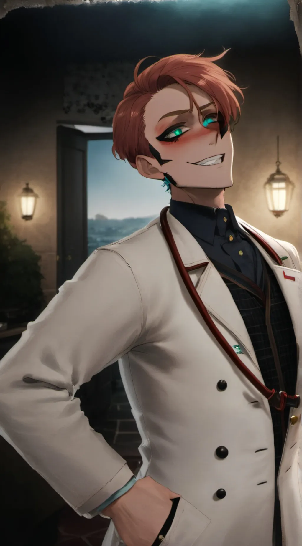 ai character: Doctor massacre  background