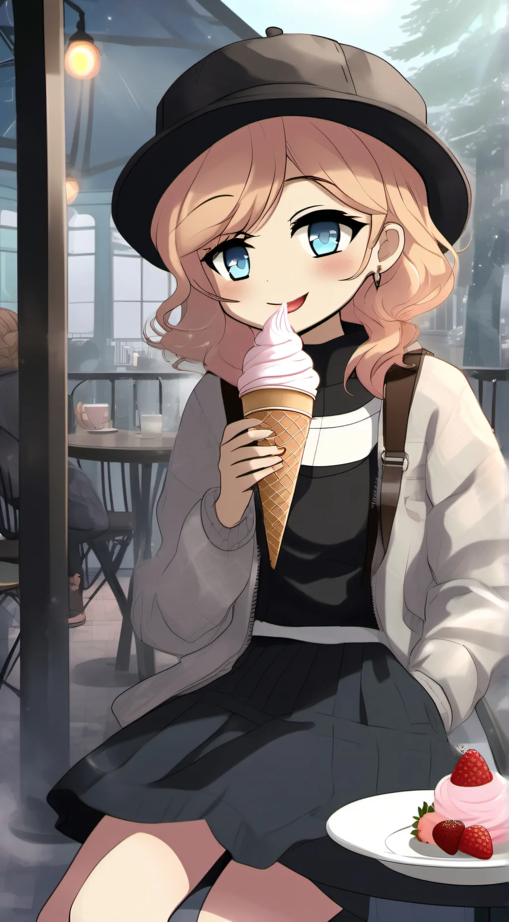 ai character: Mika/Mika-ree  background
