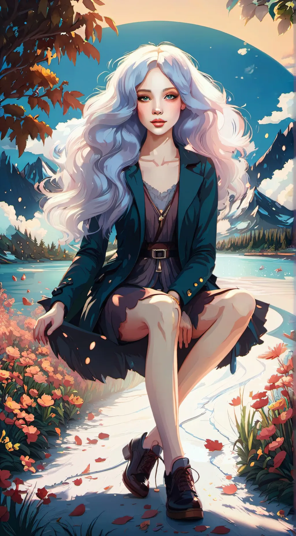 ai character: miracle  background