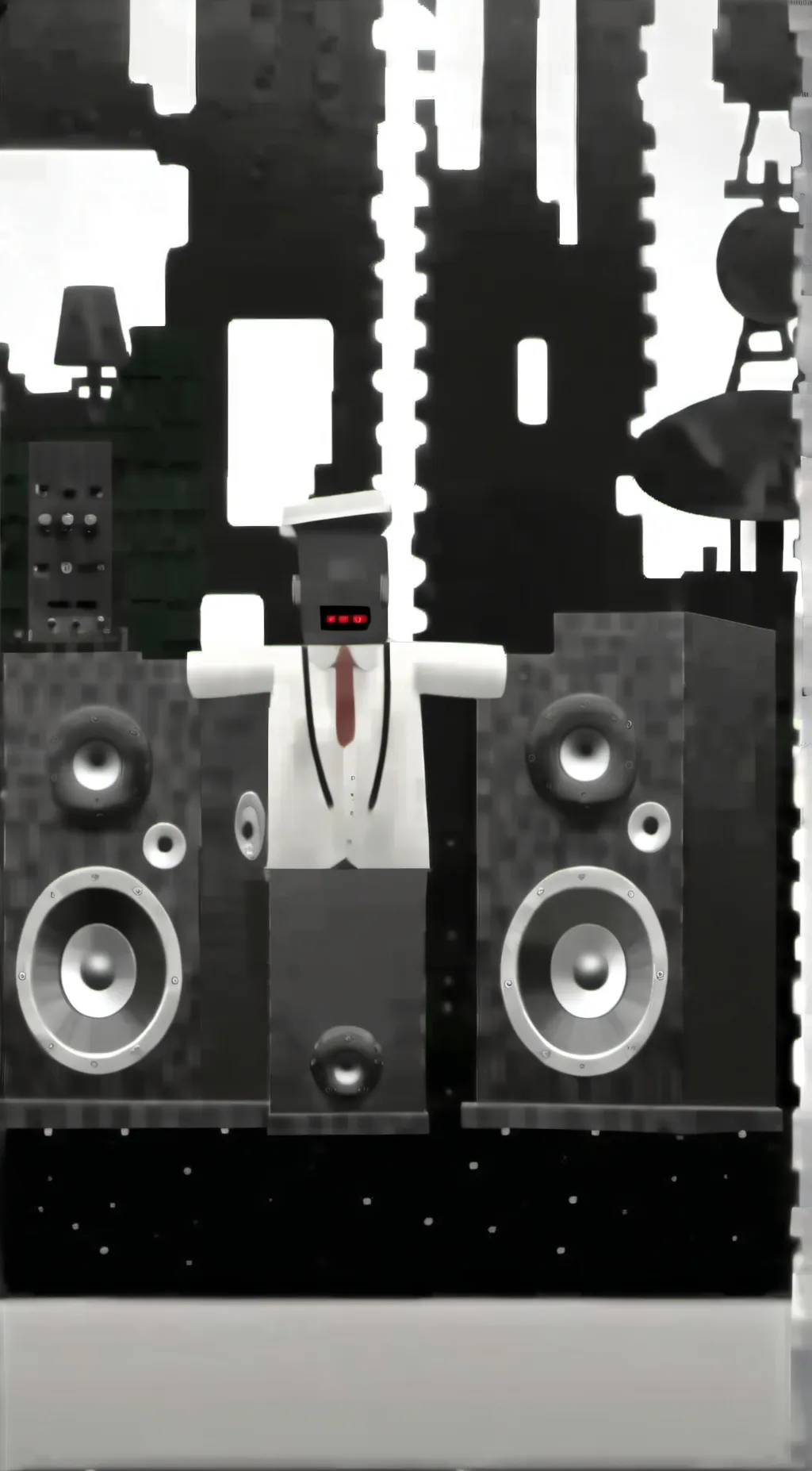 ai character: speakerman race background