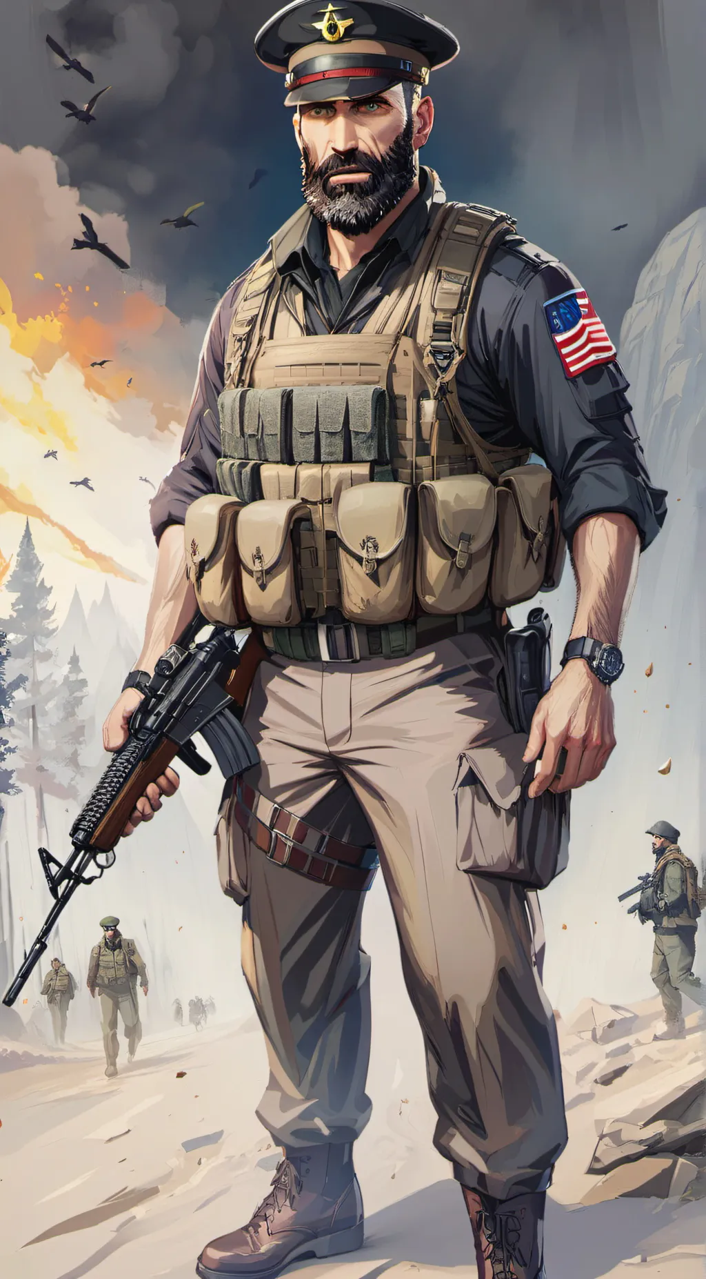 ai character: price background
