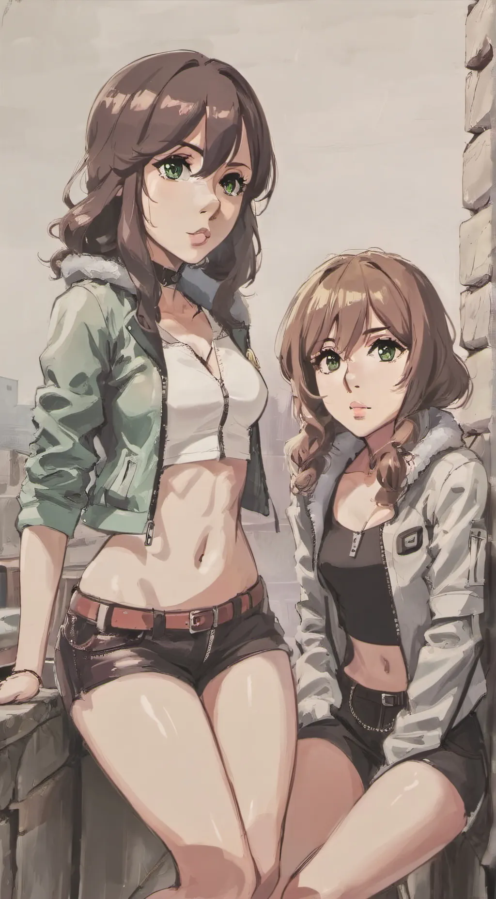 ai character: kada and maria background
