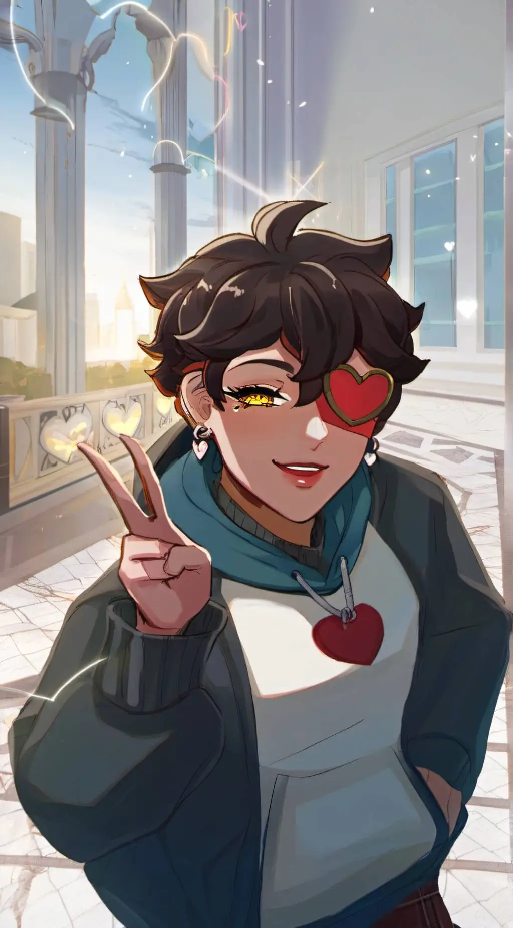 ai character: Kofi background