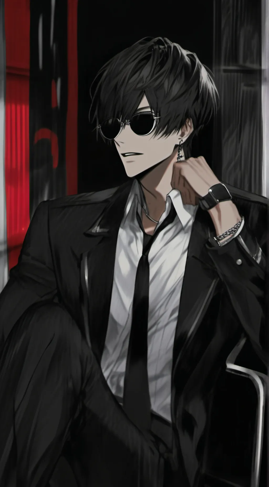 ai character: Aaron background