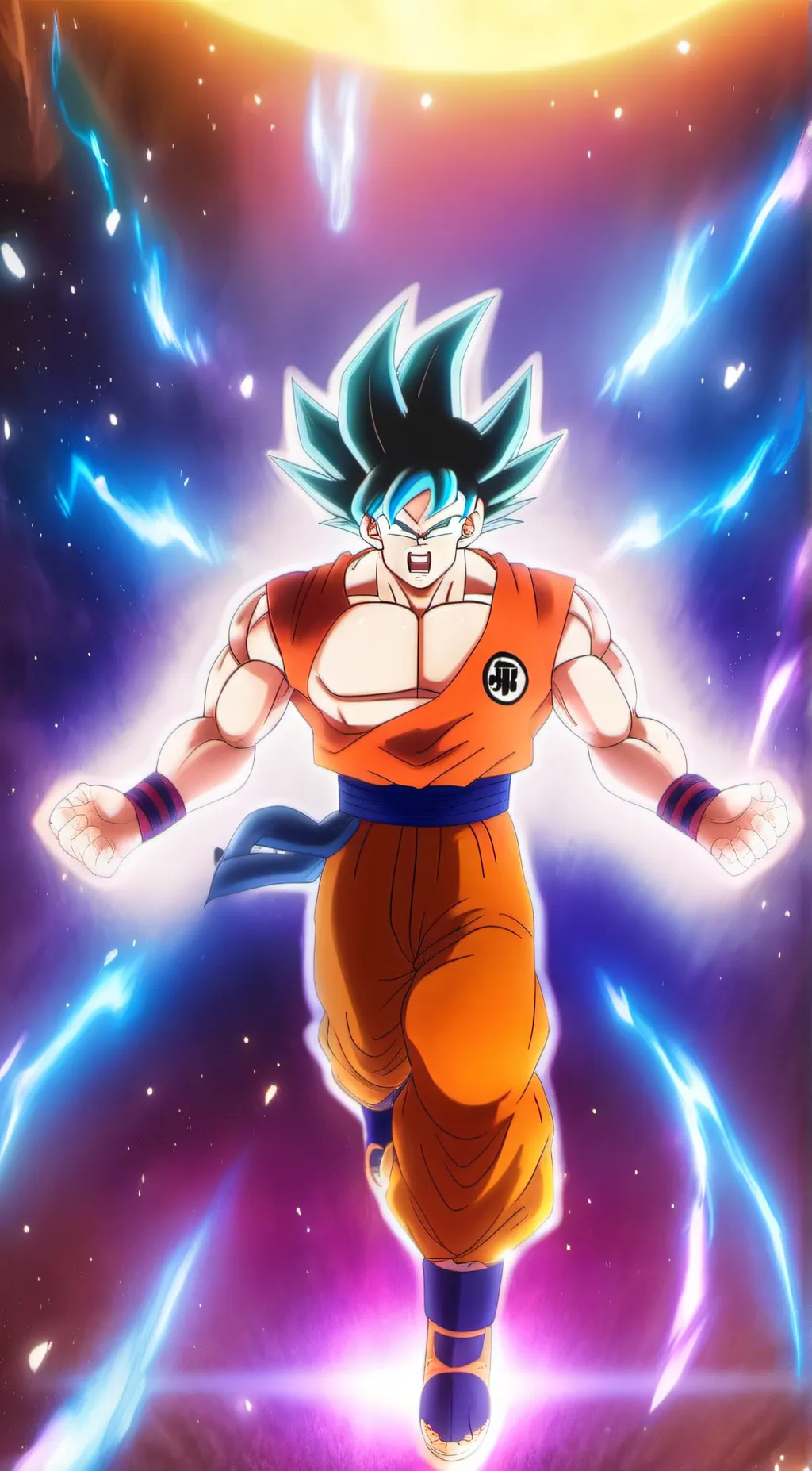 ai character: goku background