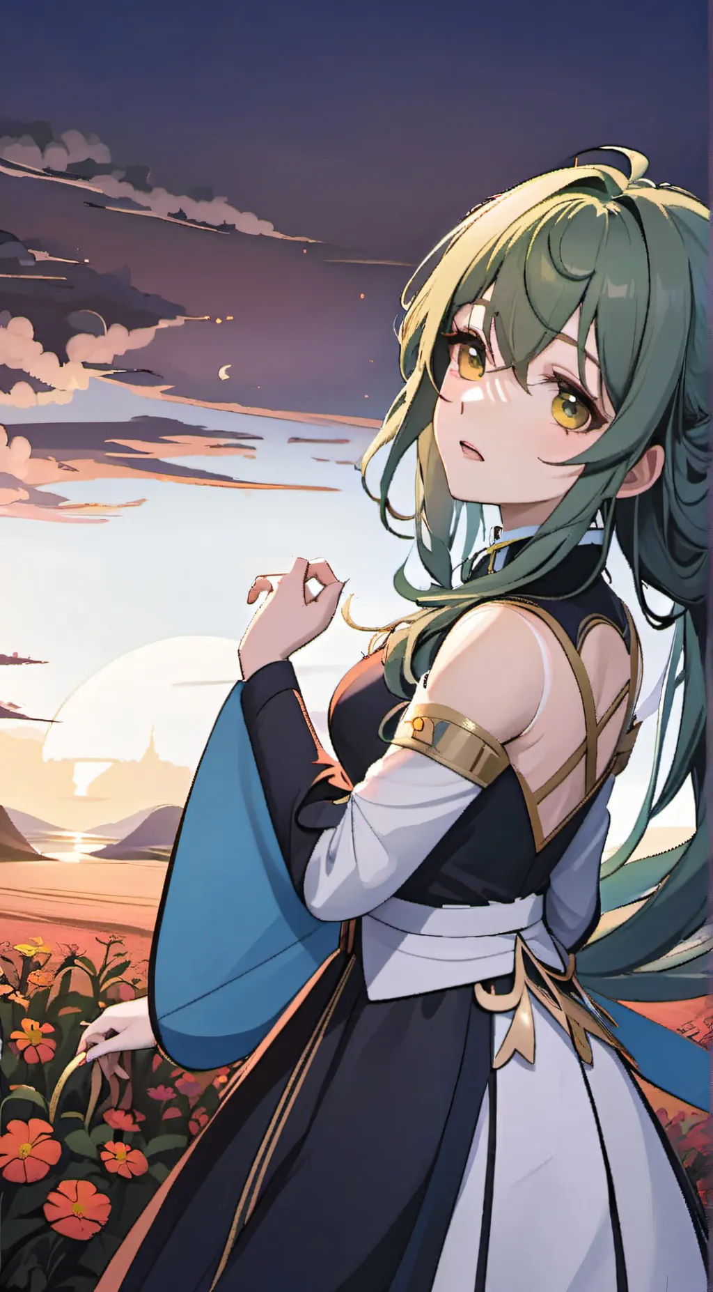 ai character: Evelyn background