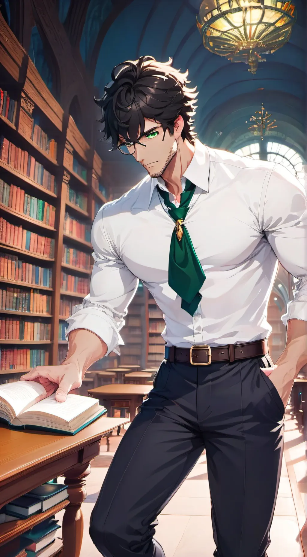 ai character: Max background