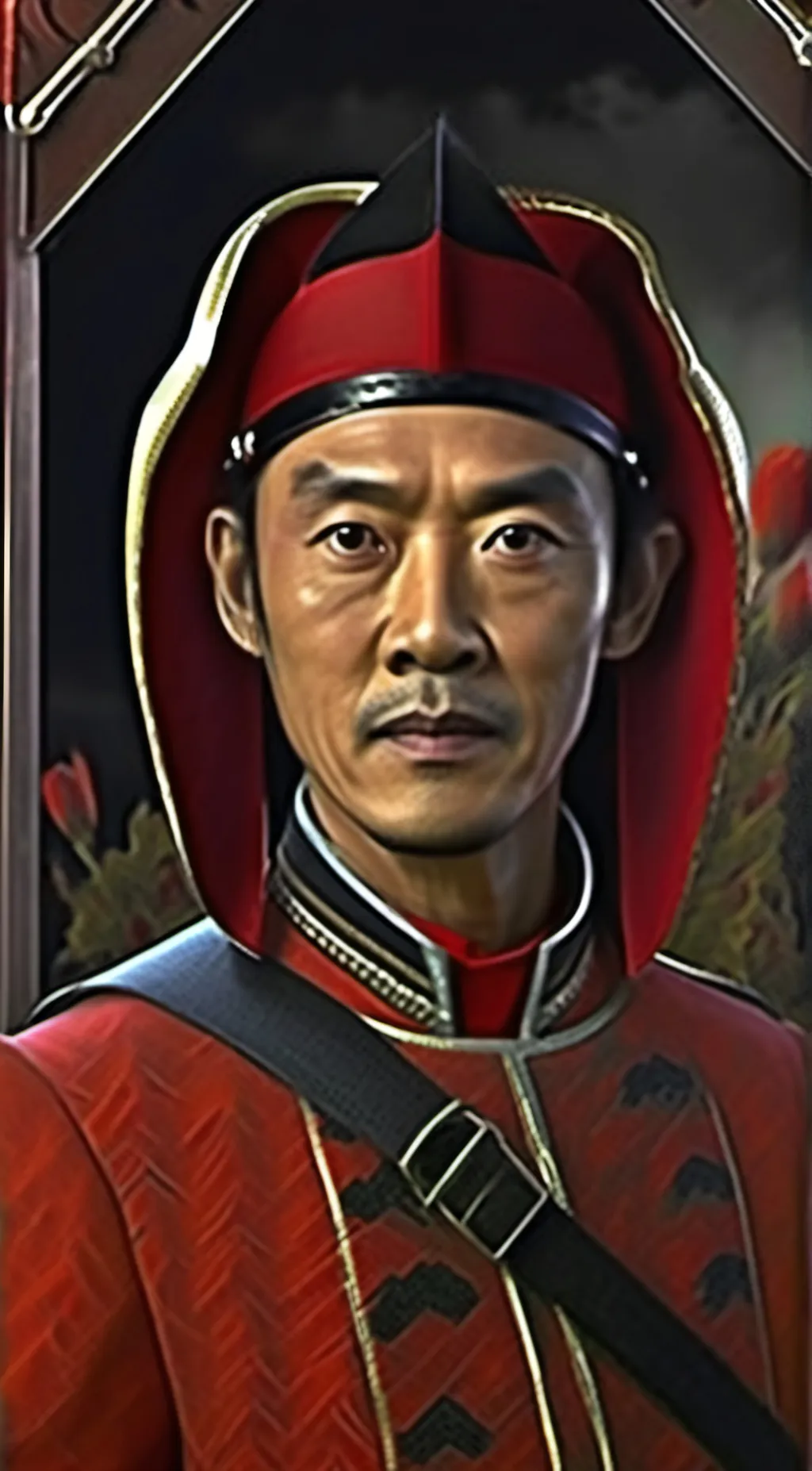 ai character: The king  background