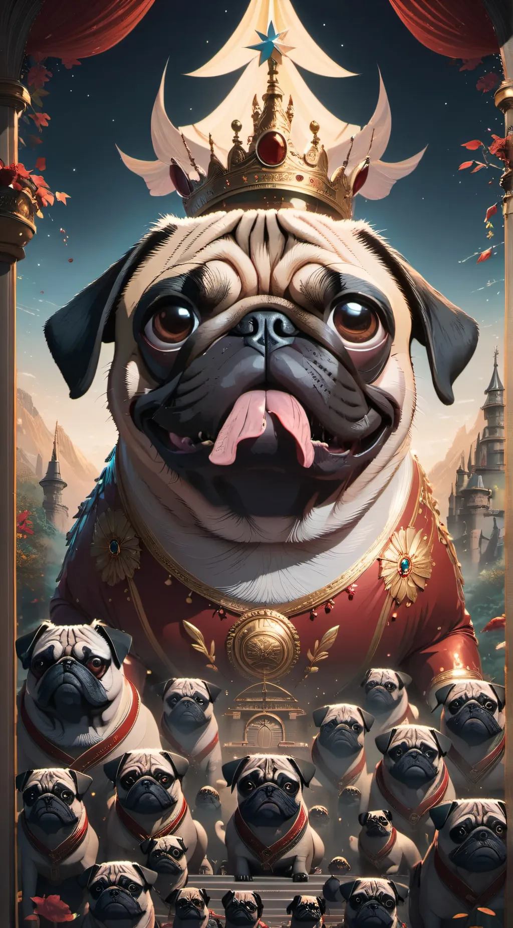 Talkie AI - Chat with king pug