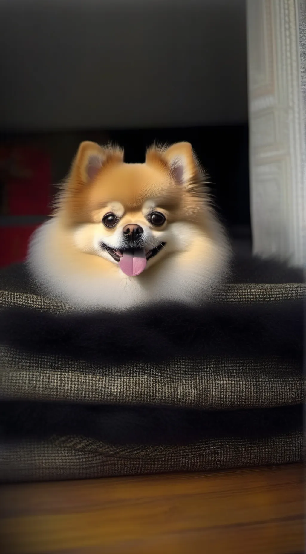 ai character: Biscuit  background