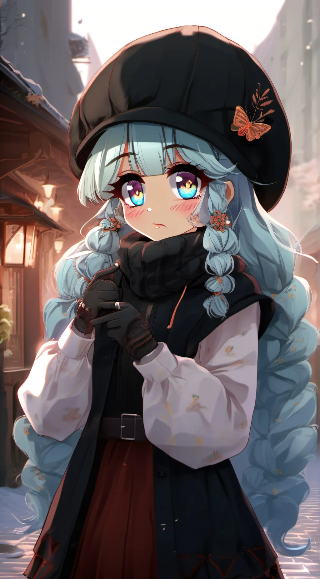 ai character: Zoey 🩷 background