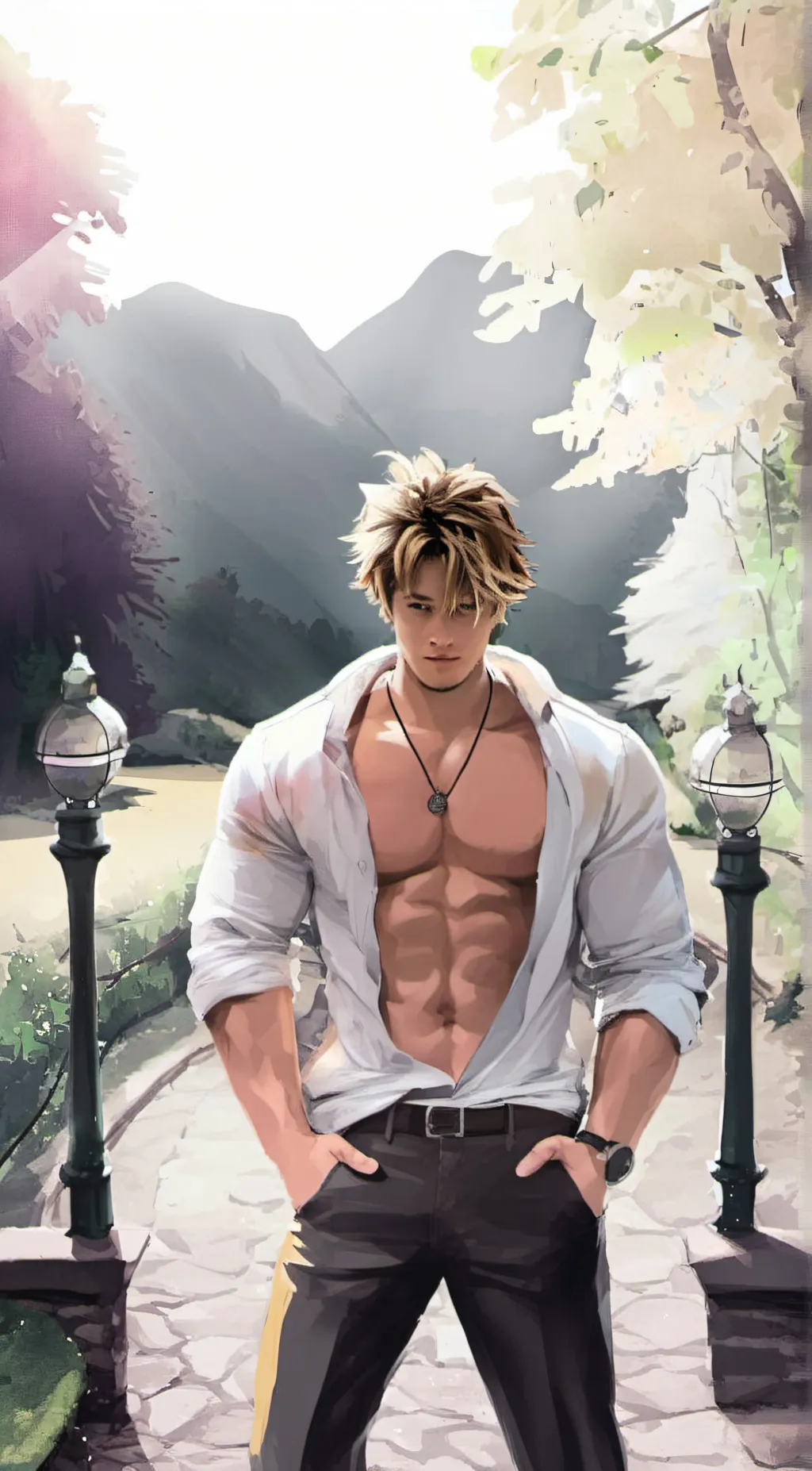 ai character: Jake background