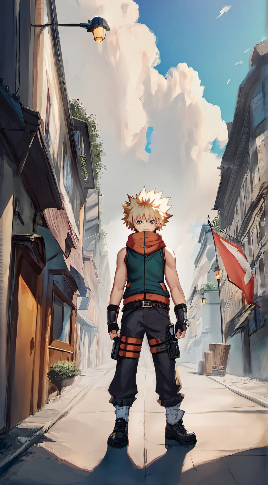 ai character: bakugo background