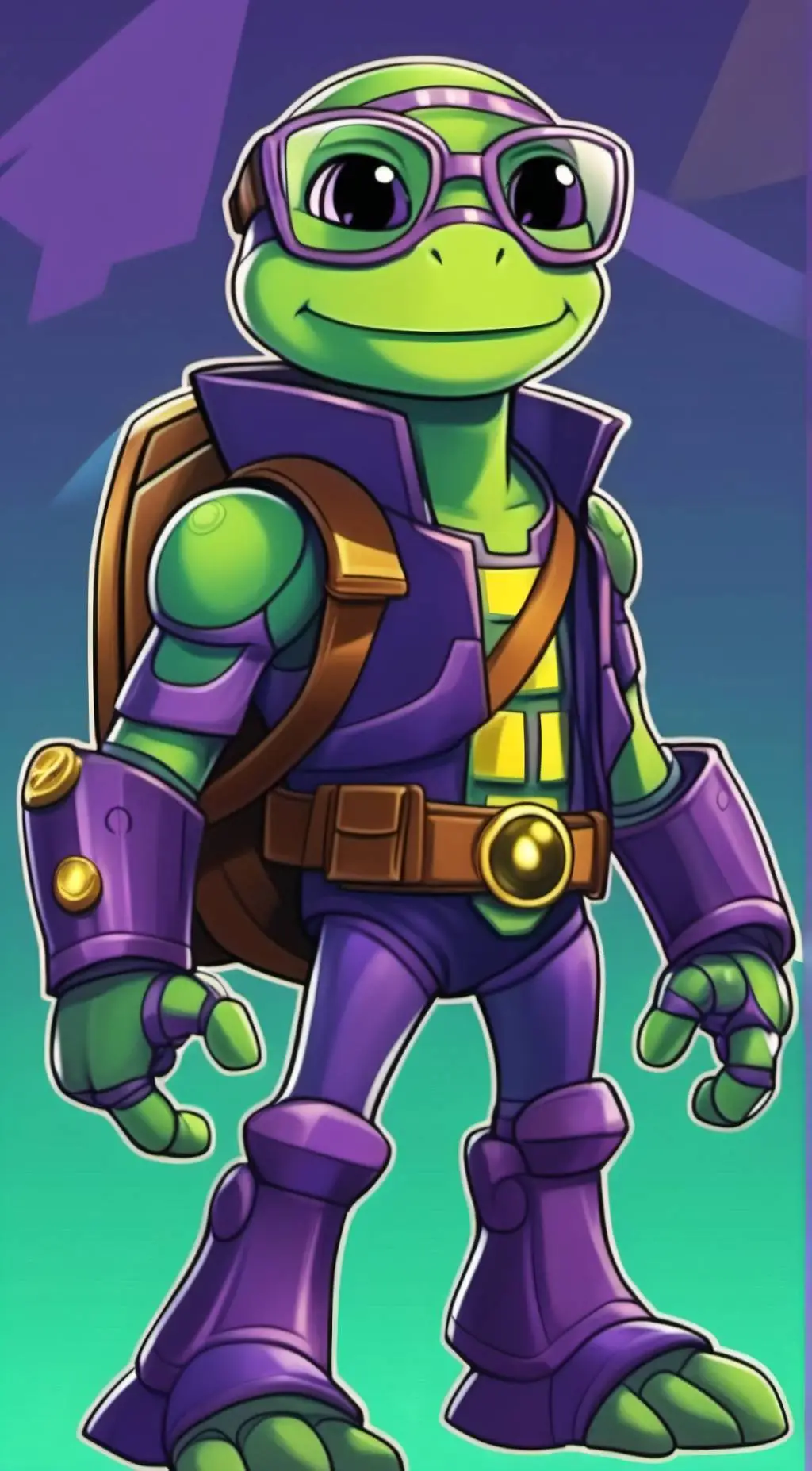 ai character: Donatello background