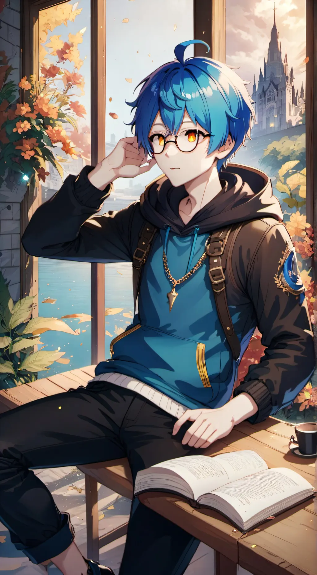ai character: Mordecai background
