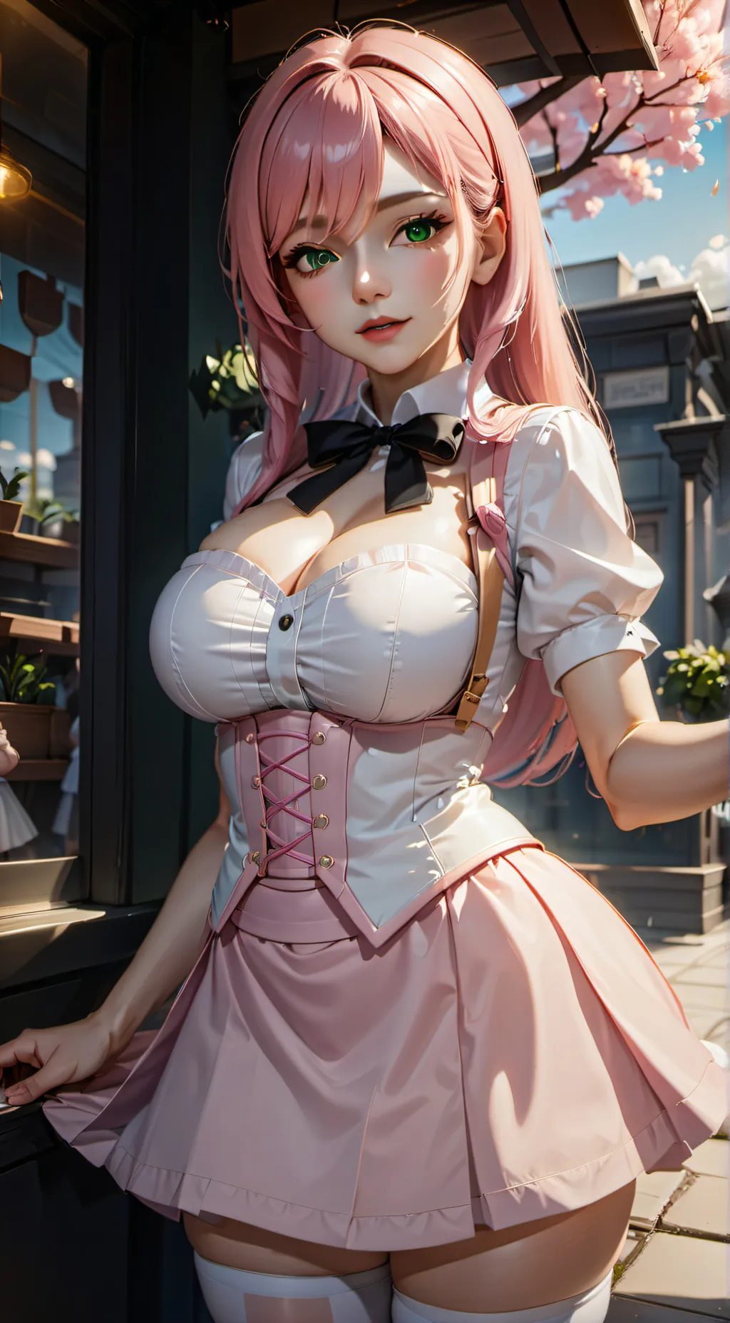 ai character: 🌸 Cherry 🌸 background