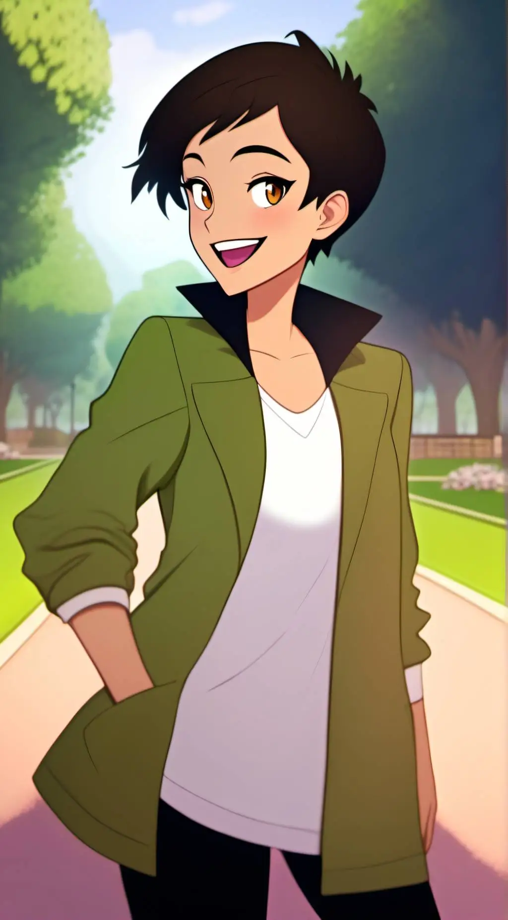 ai character: Lois Lane  background
