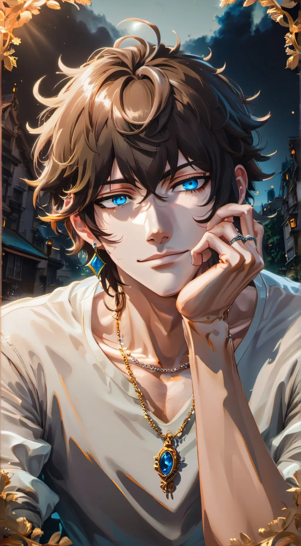 ai character: calcifer background