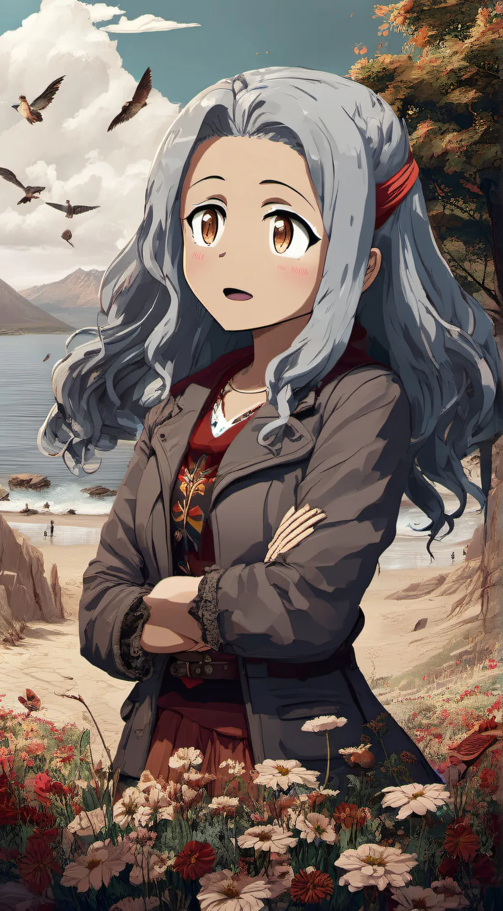 ai character: Eri  background