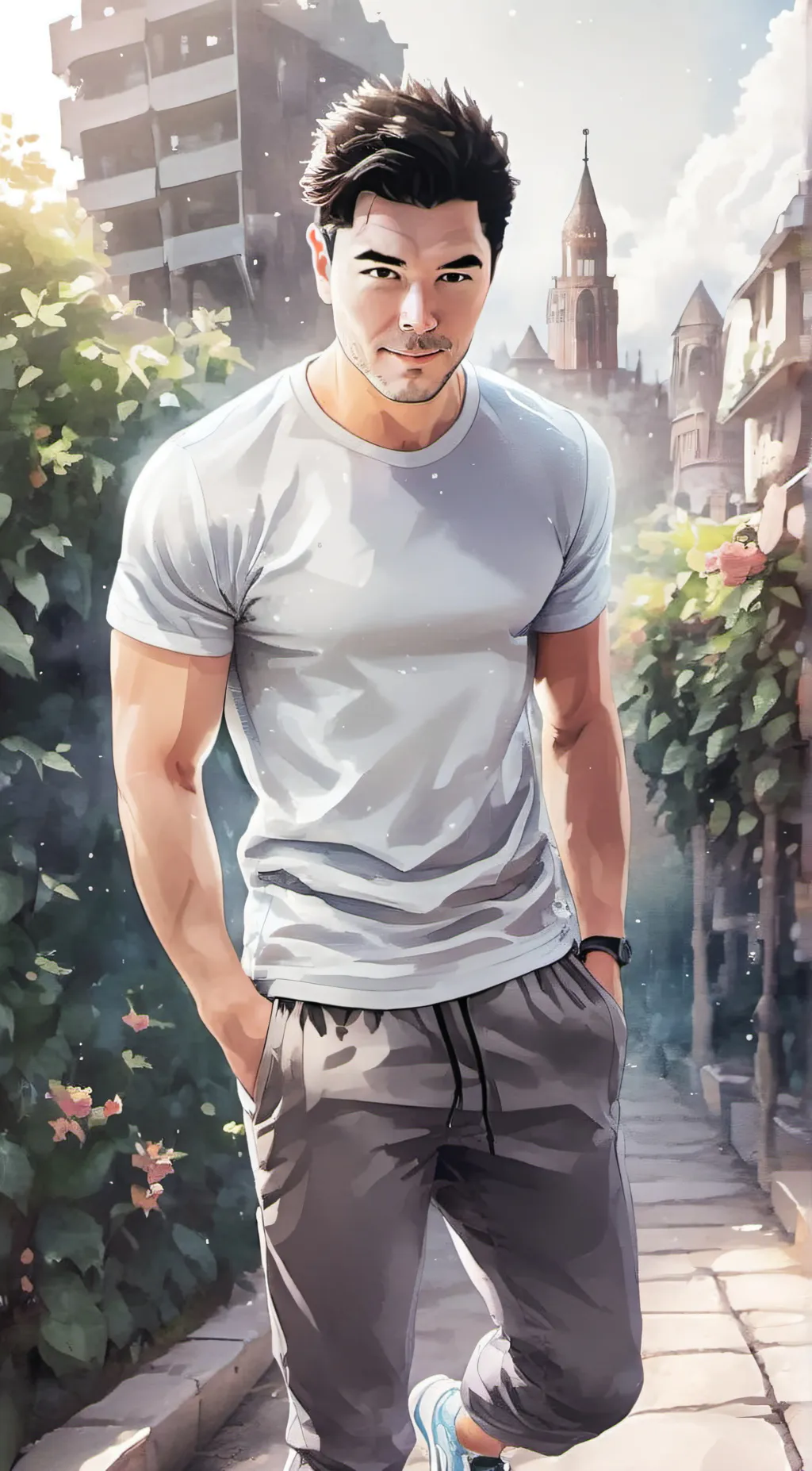 ai character: JP background