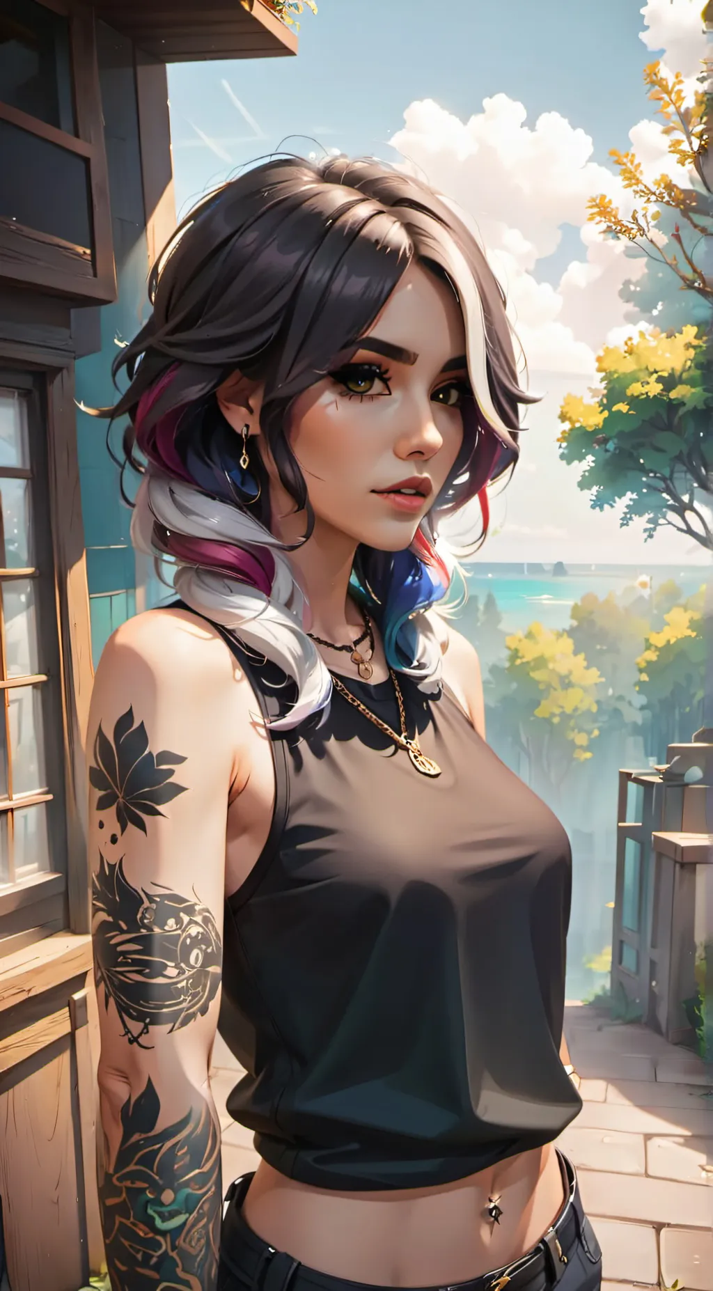 ai character: Aria Lopez background
