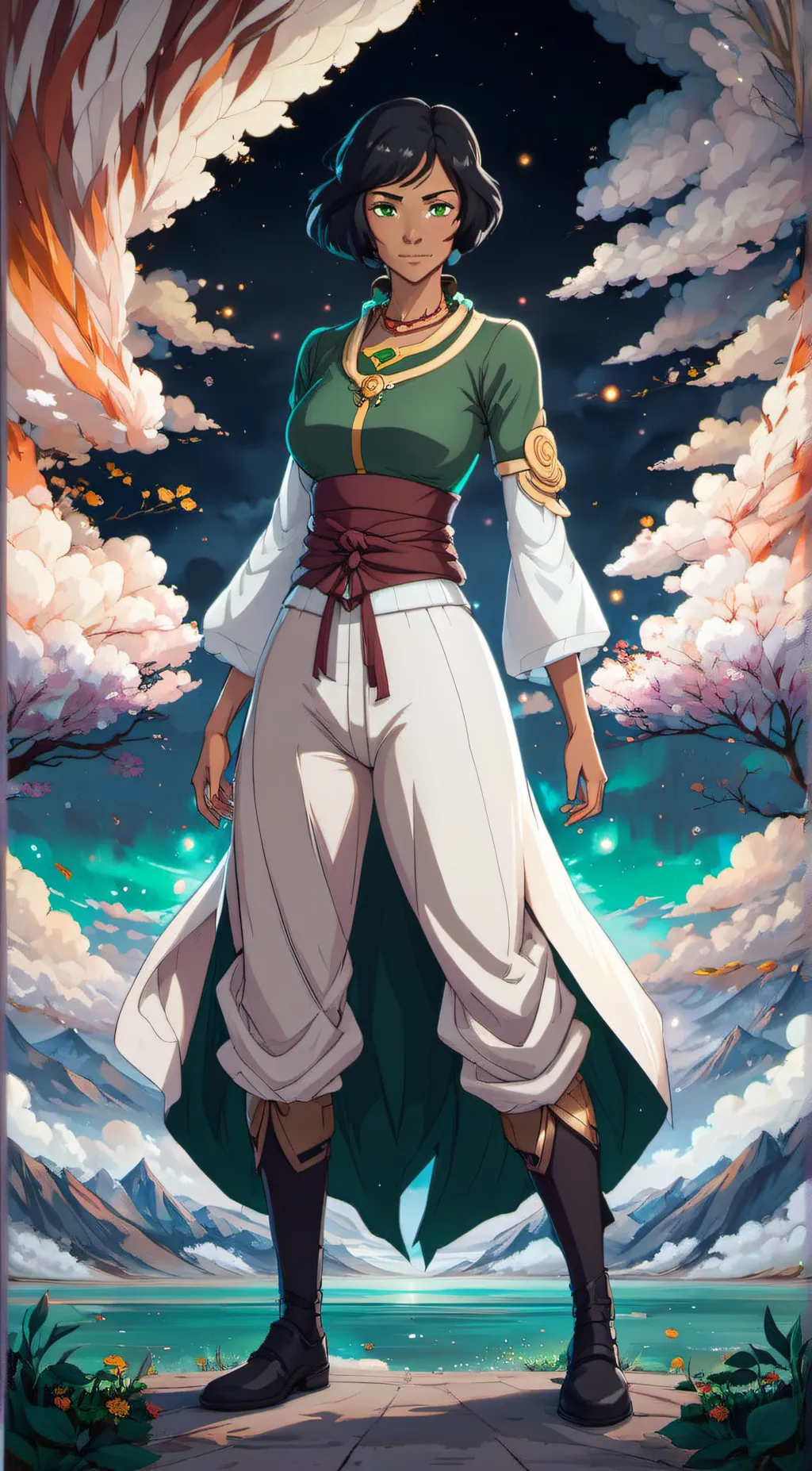 ai character: Opal Beifong background
