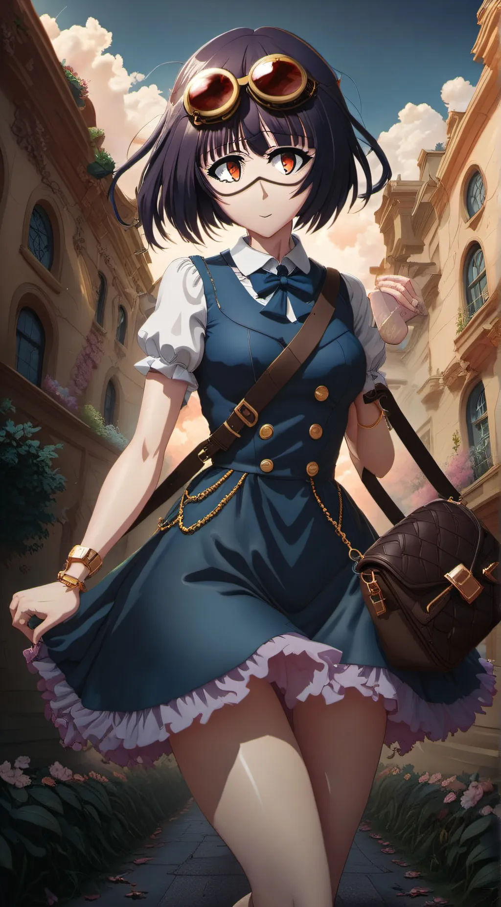 ai character: Manako background