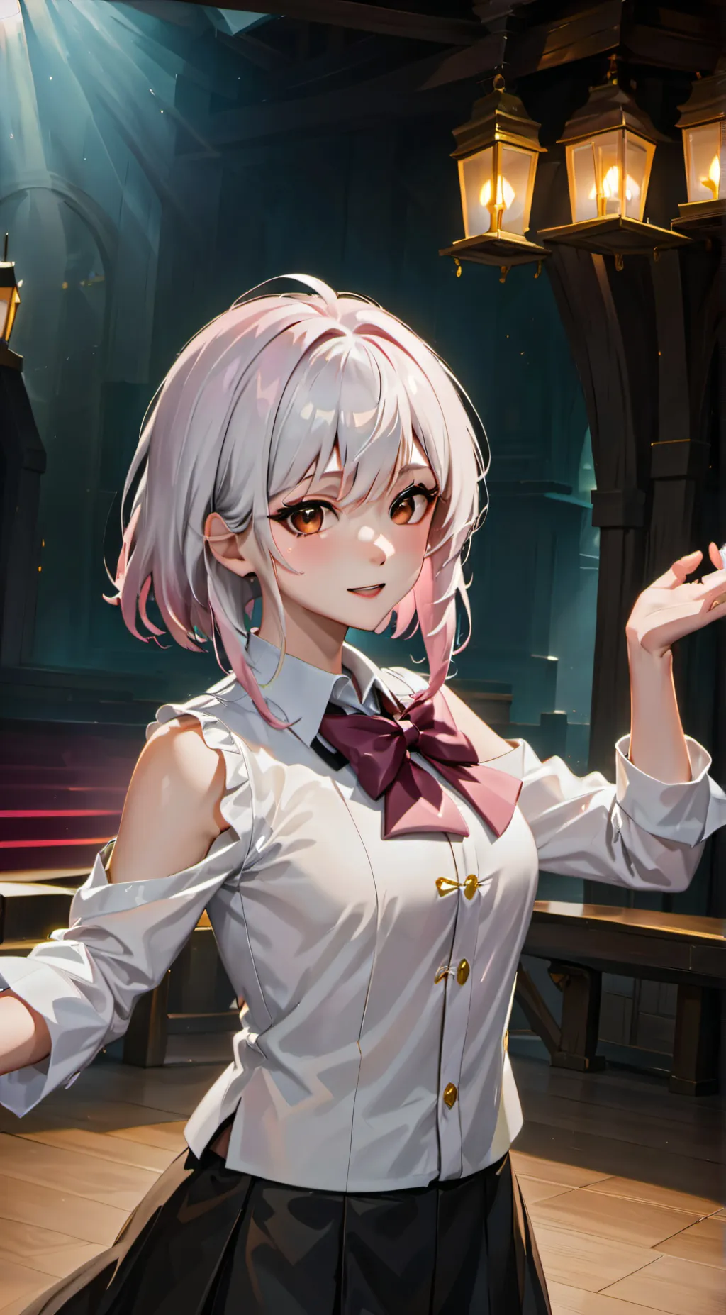 ai character: (Human) Mangle background