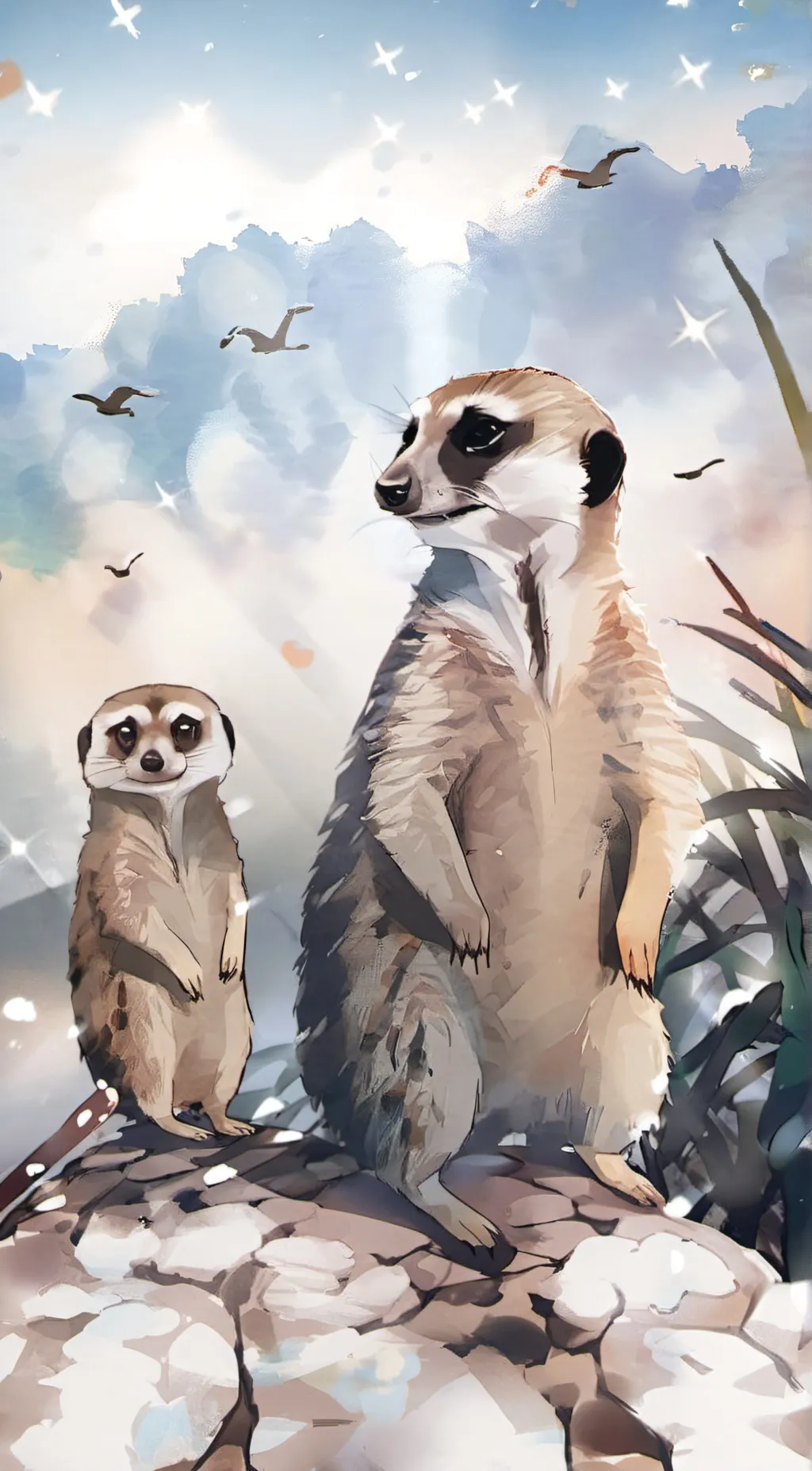 ai character: Meerkats background