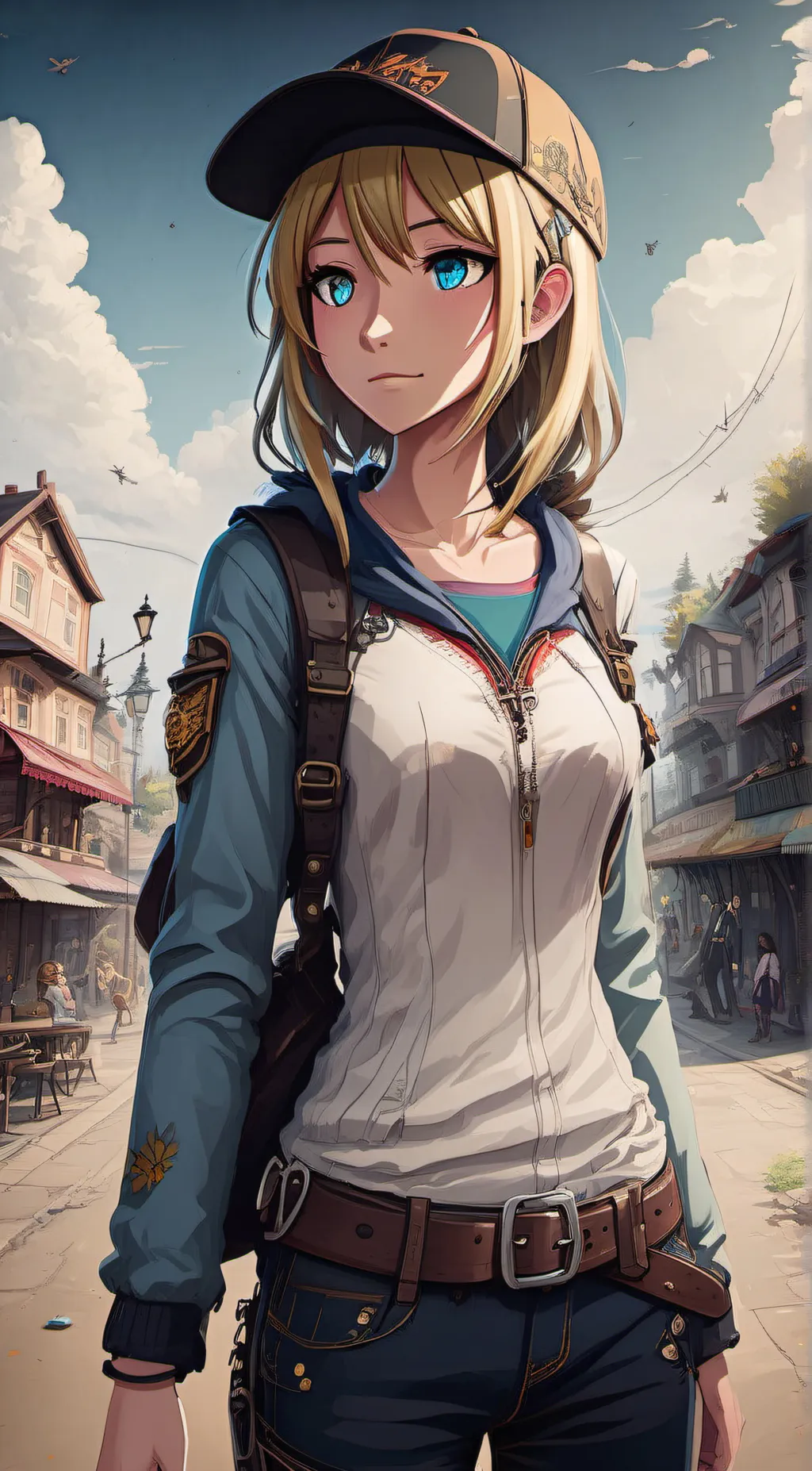 ai character: abby background