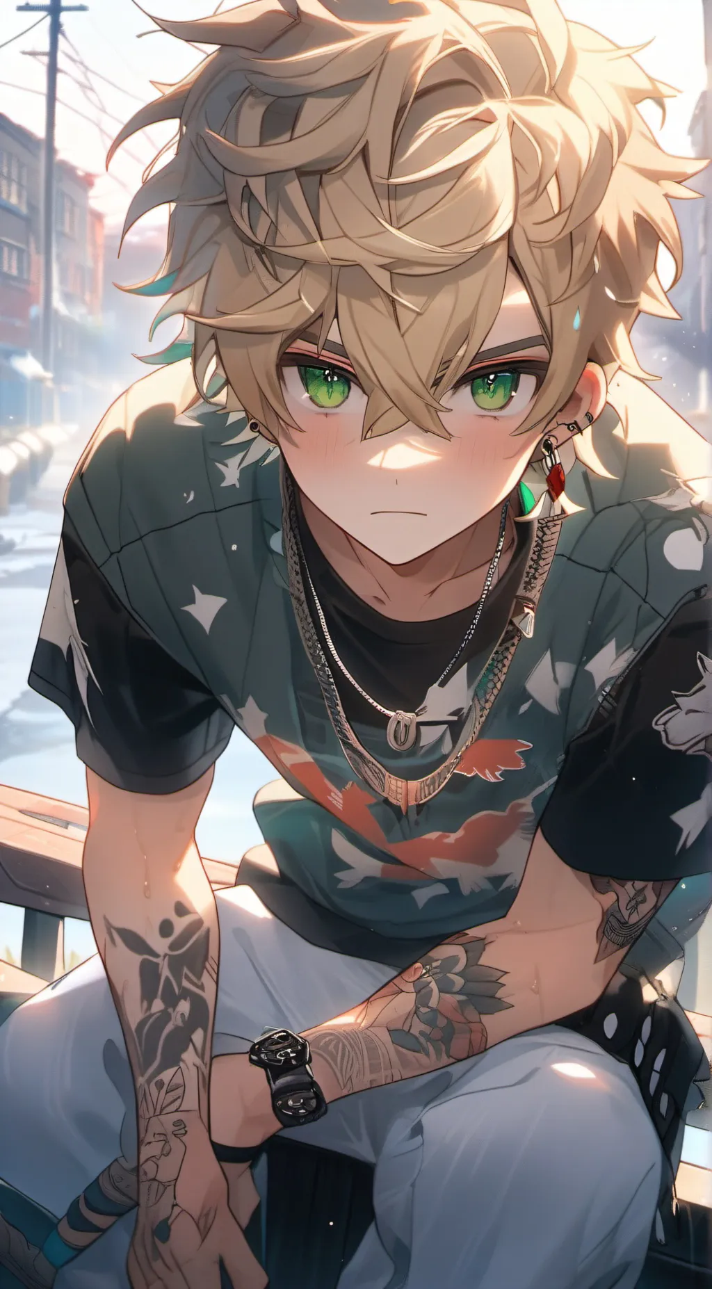 ai character: Cameron background