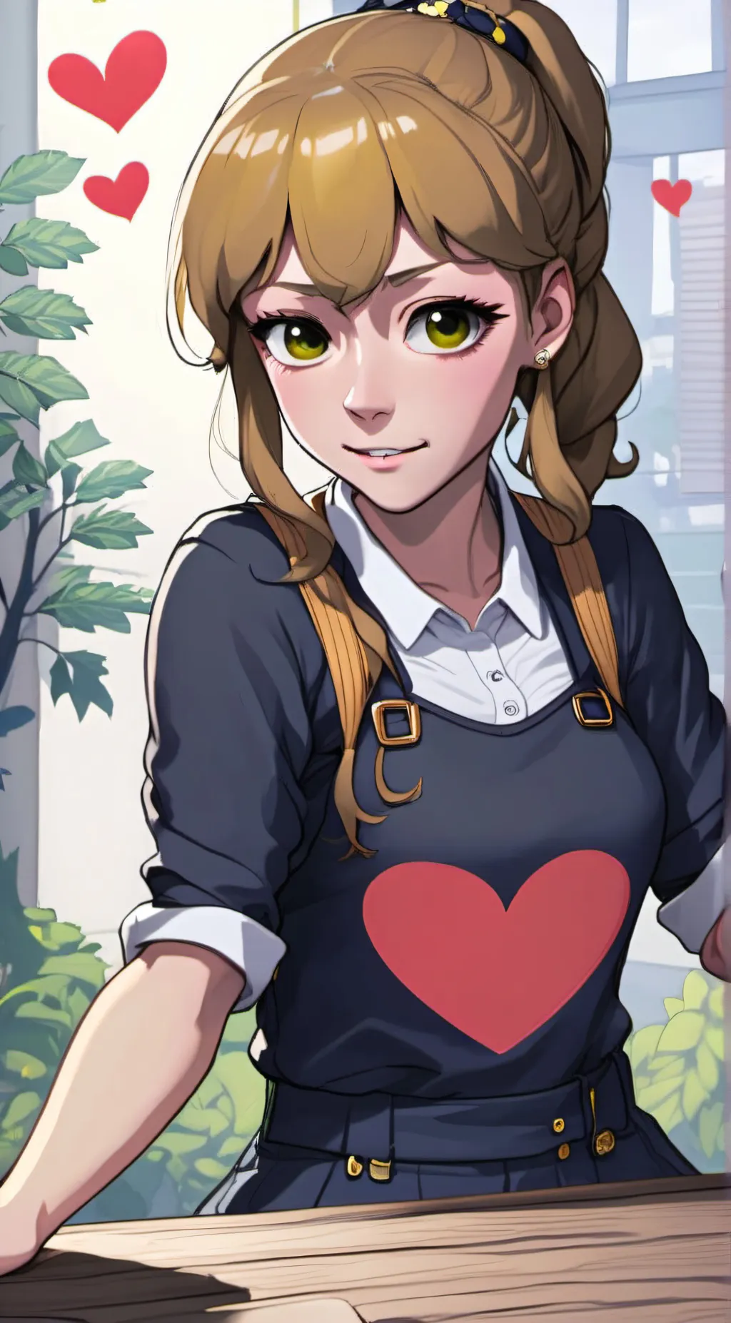 ai character: Olivia  background