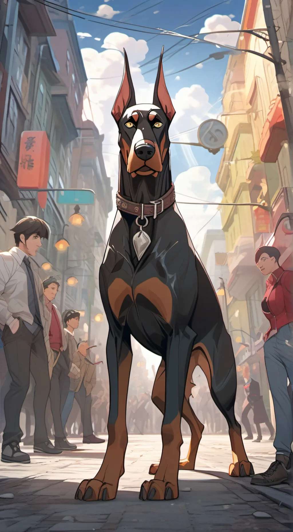 Talkie AI - Chat with Rogue Doberman