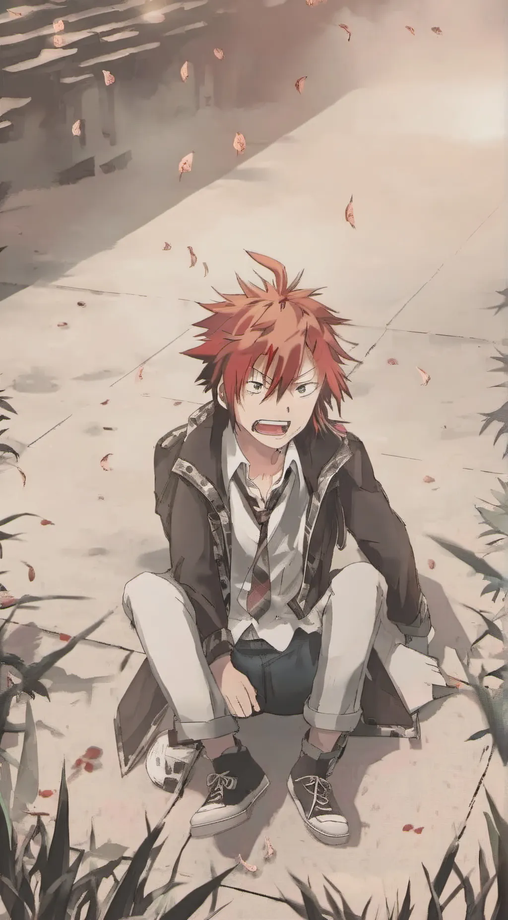 ai character: Bakugou background